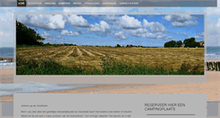 Desktop Screenshot of campingdewesthoek.nl